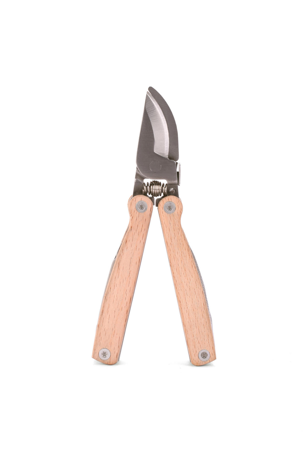 KUCHYŇSKÝ NŮŽ - béžová, Basics, kov/dřevo (11/2,5/21cm) - Kikkerland