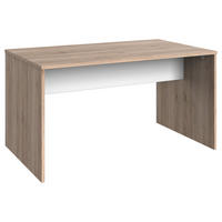 SCHREIBTISCH 140/70/72 cm  in Weiß, Eiche San Remo  - Weiß/Eiche San Remo, KONVENTIONELL, Holzwerkstoff (140/70/72cm) - Boxxx