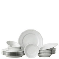 TAFELSERVICE Weiß Maria weiss 18-teilig  - Weiß, KONVENTIONELL, Keramik (30/40/30cm) - Rosenthal