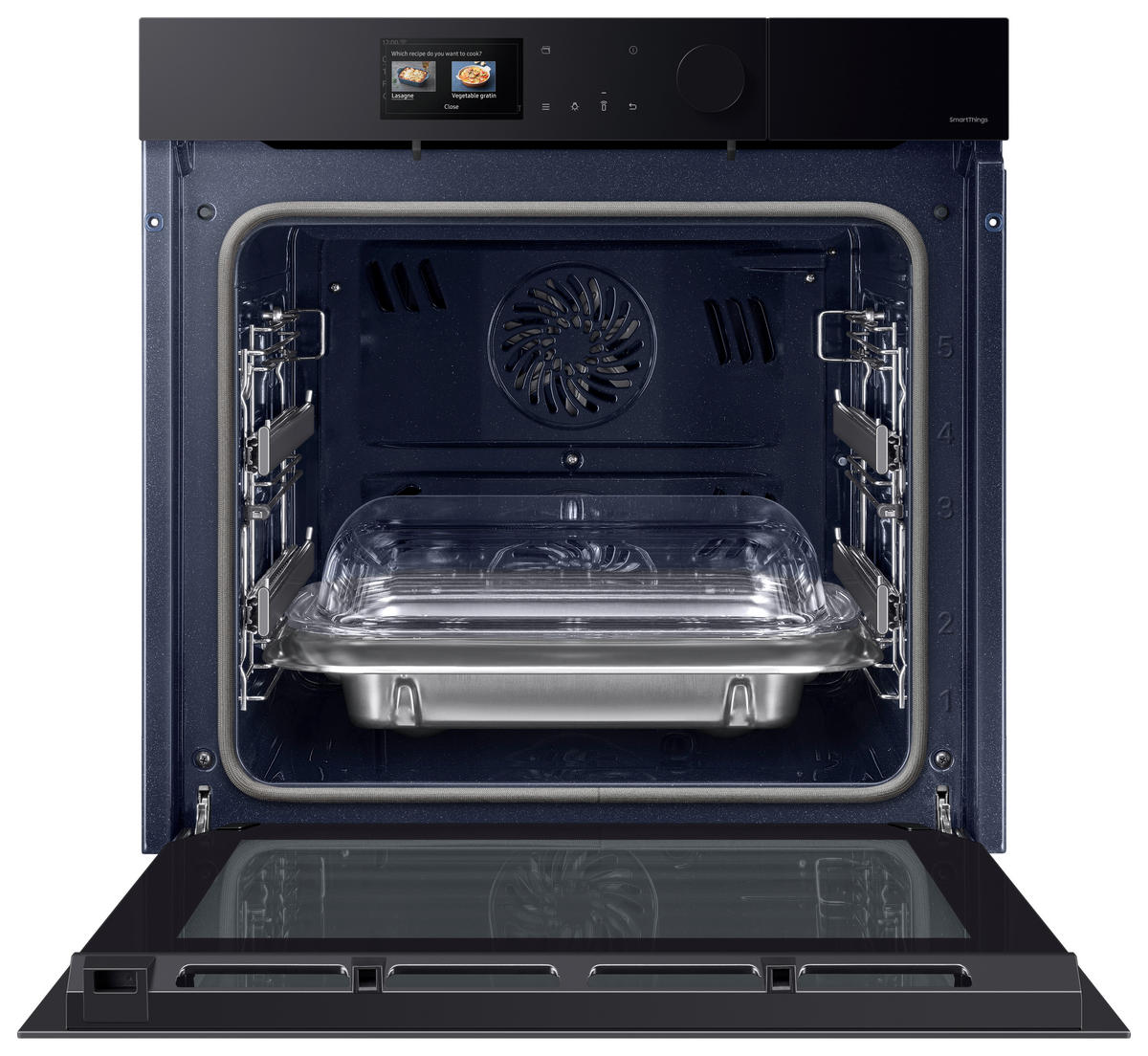 BACKOFEN NV7B7997AAK/U3  - Schwarz, Design, Glas/Metall (59,5/59,5/57,1cm) - Samsung