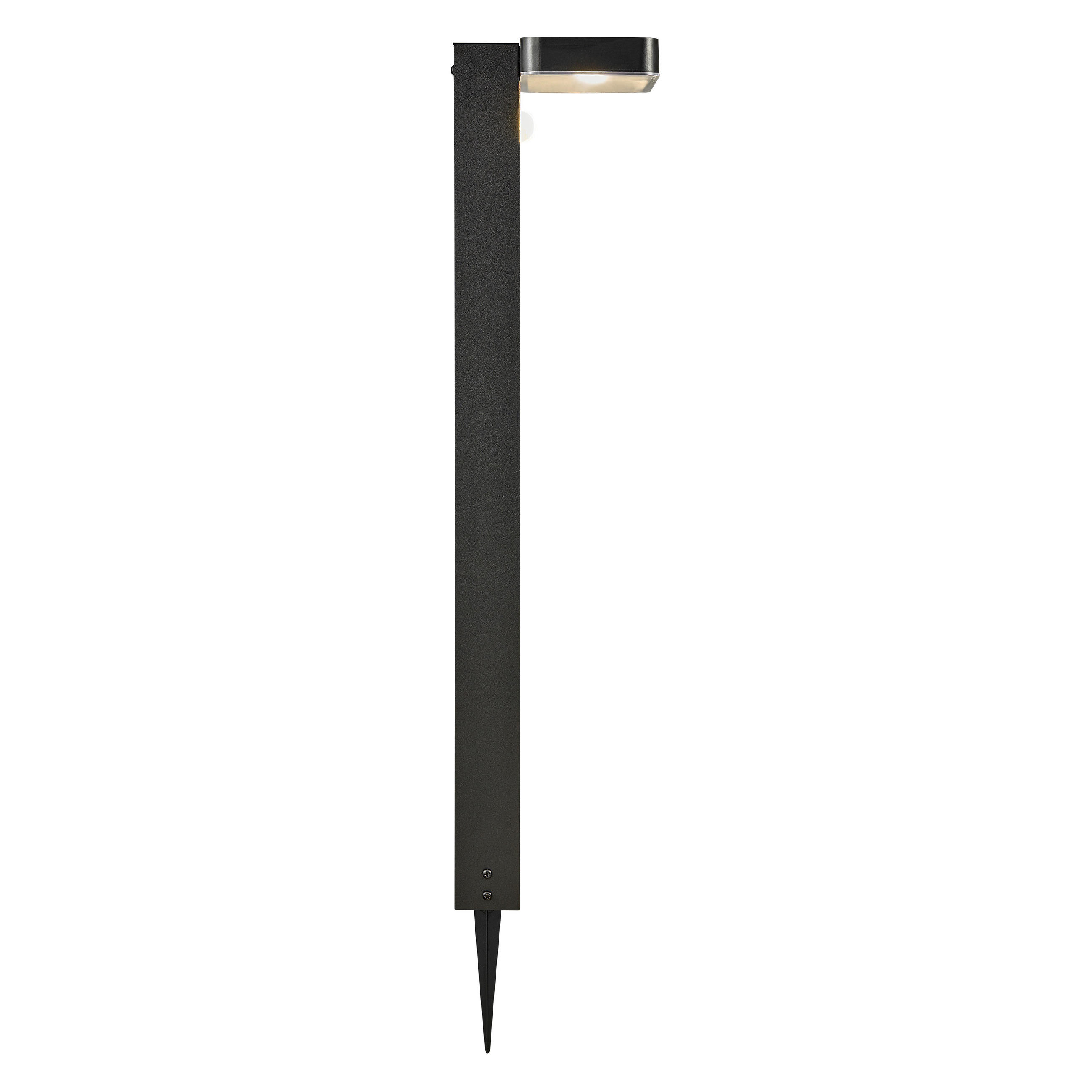 SOLARLEUCHTE Rica 15/60 cm   - Schwarz, Basics, Kunststoff (15/60cm) - Nordlux