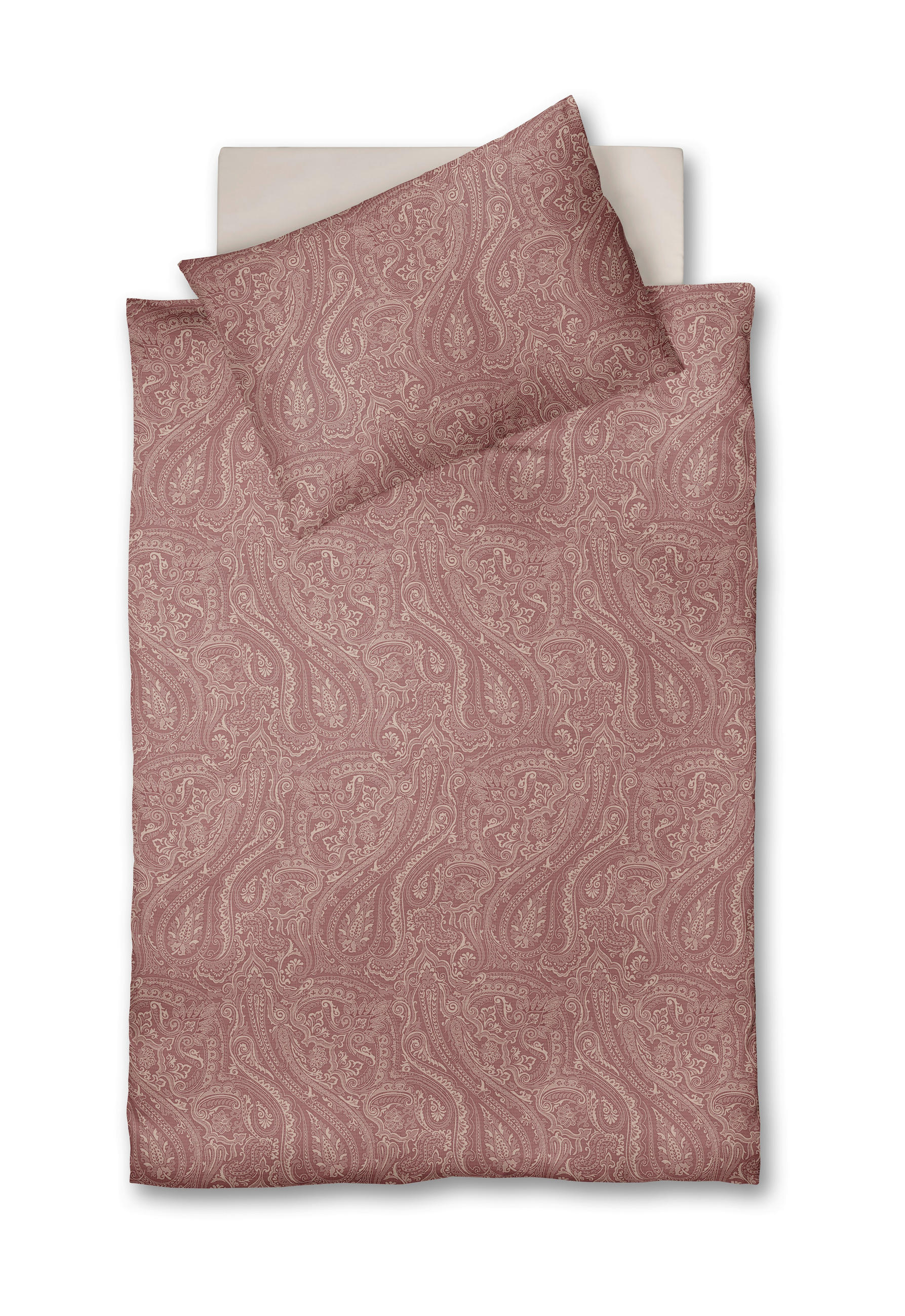 POVLEČENÍ, flanel, bordeaux, 140/200 cm - bordeaux, Basics, textil (140/200cm) - Fleuresse