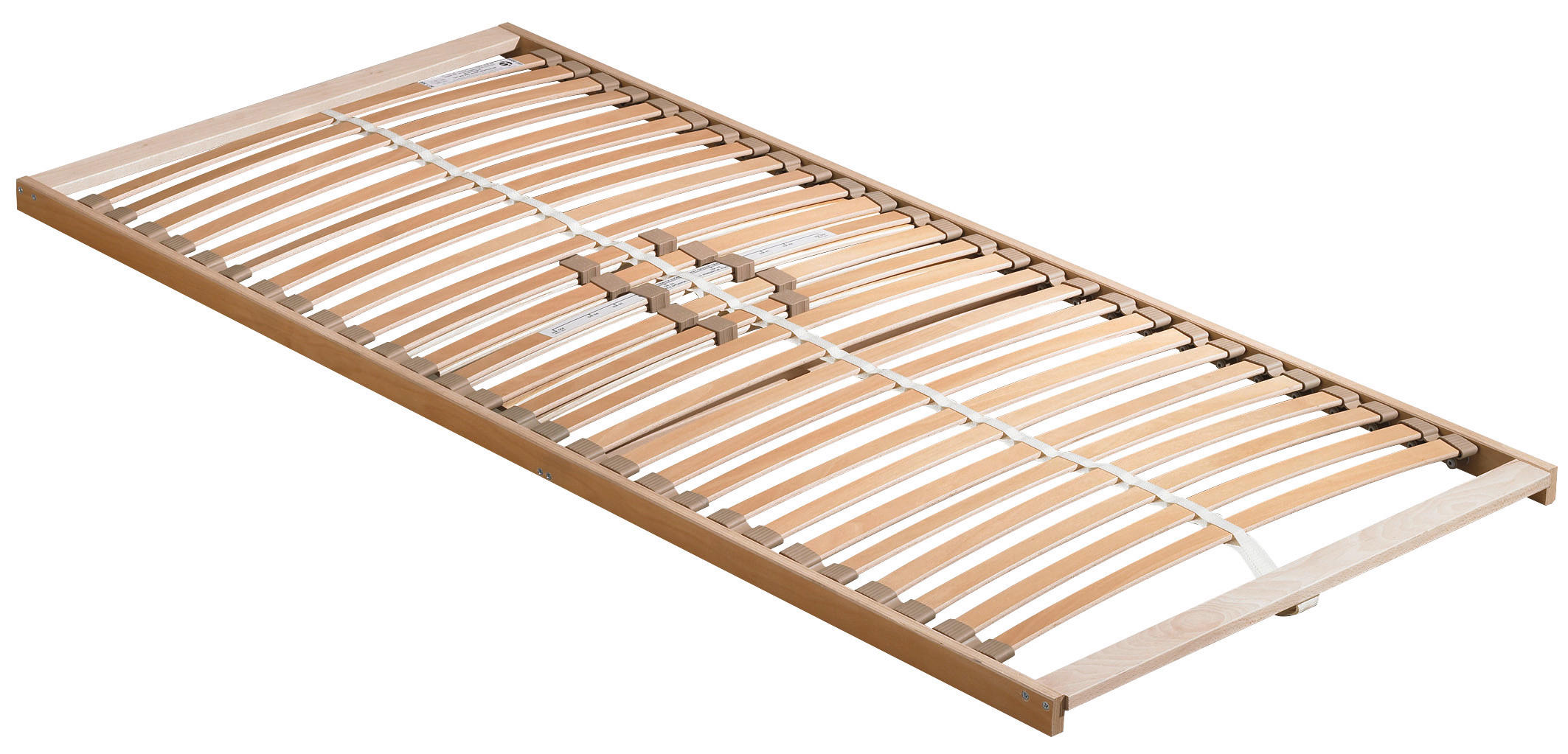 LATTENROST 90/190 cm Mittelzone verstellbar, Buche  - Buchefarben, Basics, Holz (90/190cm) - Paidi
