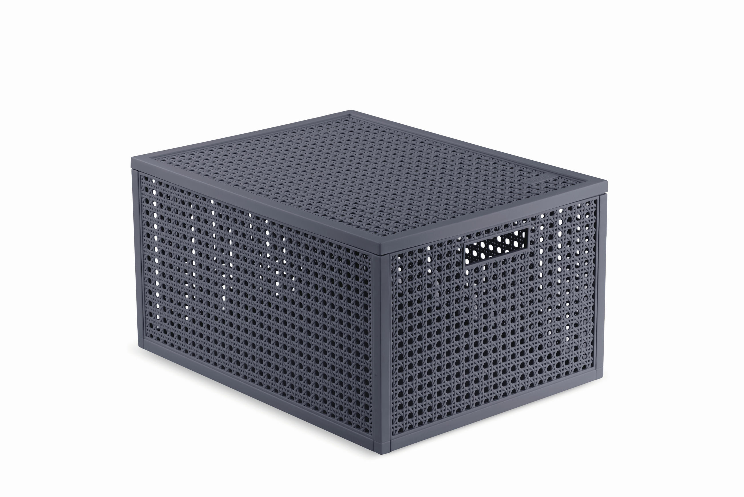 DOBOZ  - sötétszürke, Basics, műanyag (30,0/20,7/37,6cm) - Curver