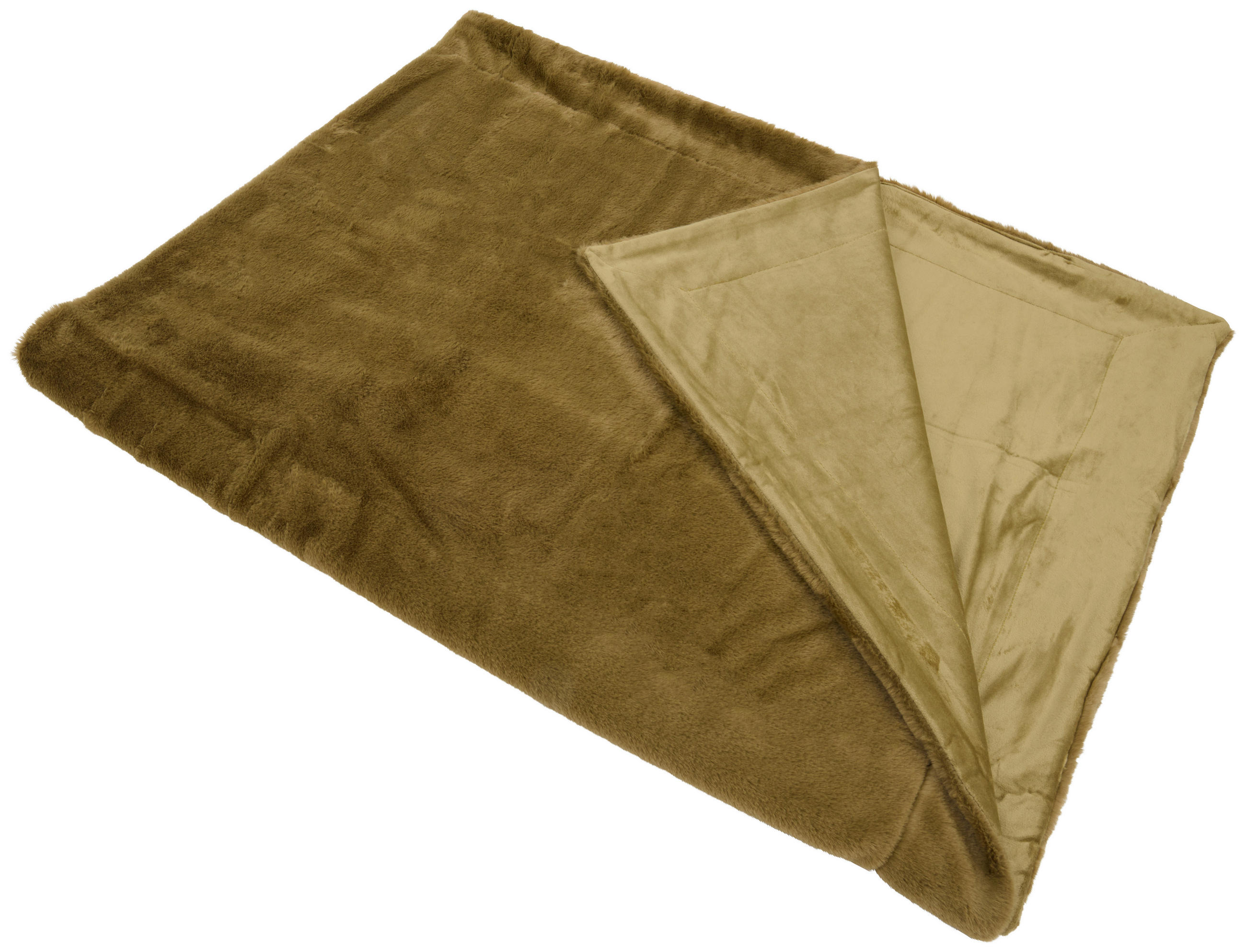 FELLDECKE YUKON 150/200 cm  - Waldgrün, Design, Textil (150/200cm) - Novel