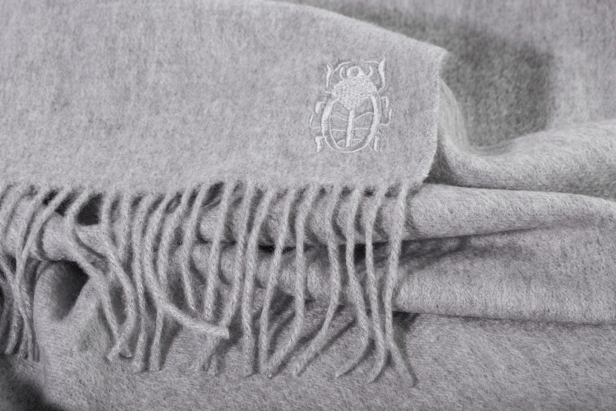 TAGESDECKE Classic Cashmere zoeppritz since 1828 130/180 cm  - Hellgrau, KONVENTIONELL, Textil (130/180cm) - Zoeppritz