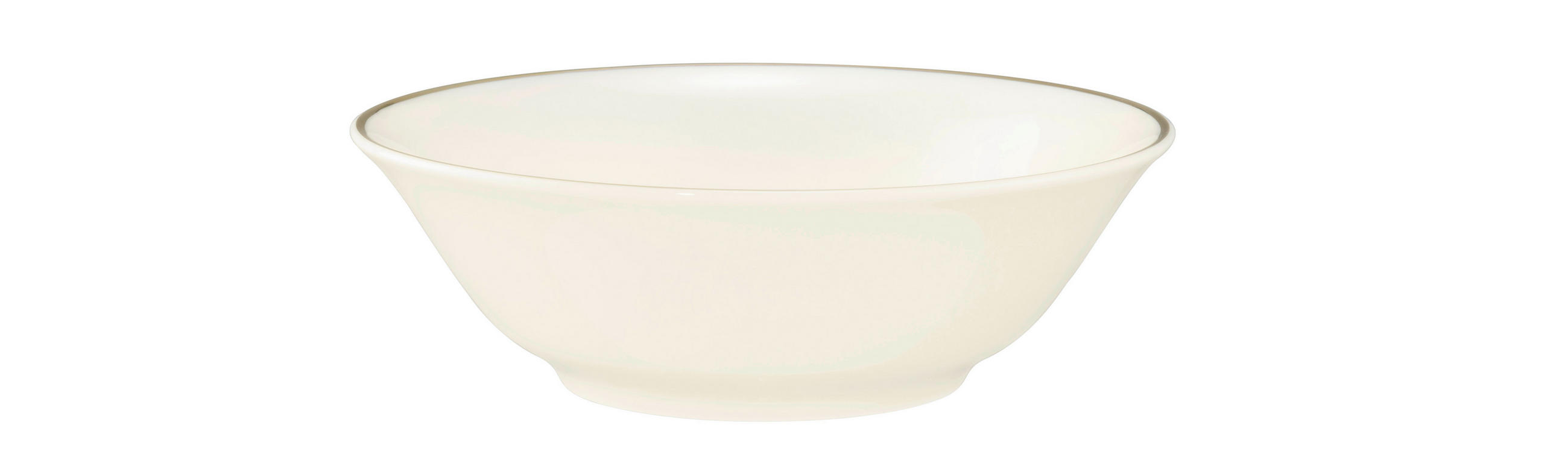 ZDJELA ZA DESERT  15,5 cm         Constanza  - zlatne boje/krem, Basics, keramika (15,5cm) - Seltmann Weiden