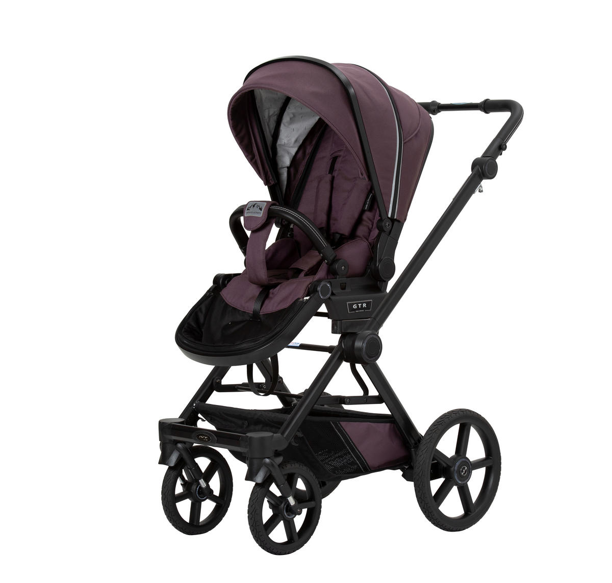 KINDERWAGENSET Outdoor Activity  - Aubergine, Basics, Textil (58/116/96cm) - Hartan