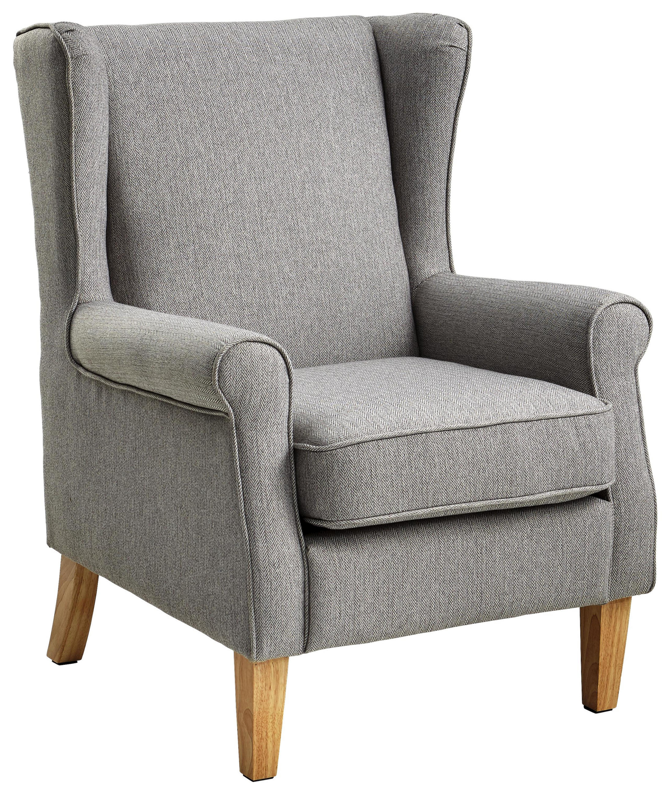 Carryhome SESSEL Flachgewebe Grau - Mehrfarbig 