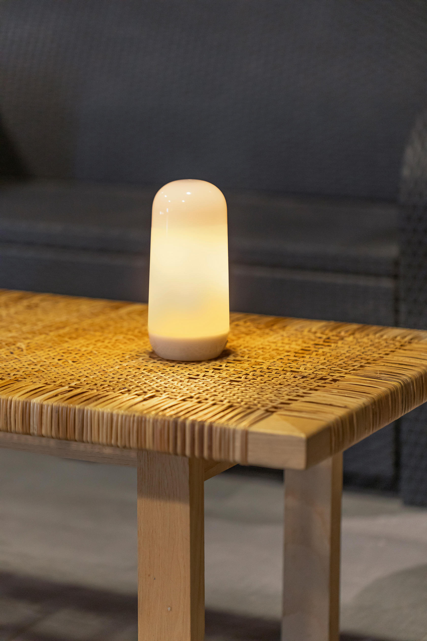 LED-AUßENLEUCHTE CANDY 9/19/9 cm   - Weiß, Basics, Kunststoff (9/19/9cm) - Newgarden