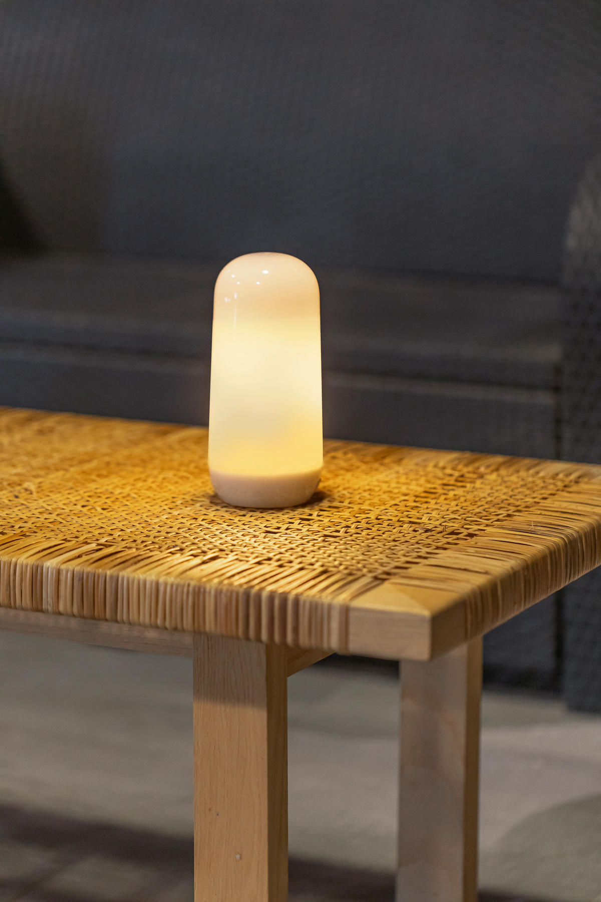 LED-AUßENLEUCHTE CANDY 9/19/9 cm   - Weiß, Basics, Kunststoff (9/19/9cm) - Newgarden