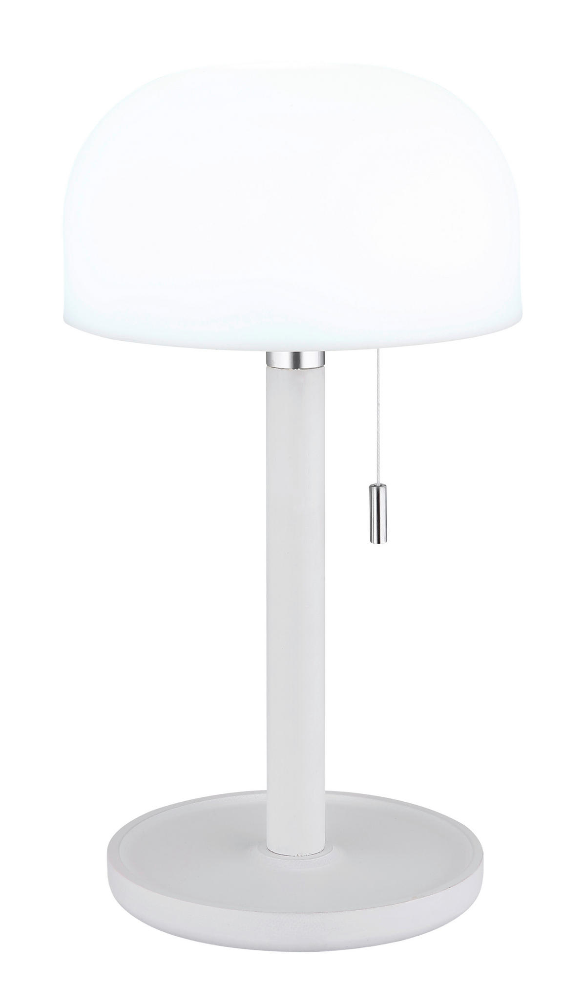 NAMIZNA SVETILKA ZA POLNJENJE  NORMAN      15/28 cm       - bela/opal, Konvencionalno, umetna masa/les (15/28cm) - Globo