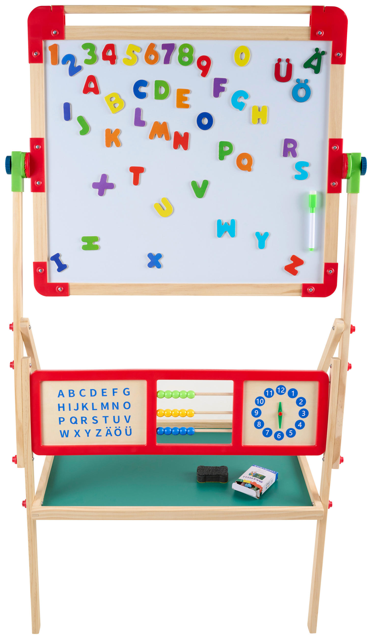 TABUĽA NA KRESLENIE - viacfarebná, Basics, kov/drevo (68/53/122cm) - My Baby Lou
