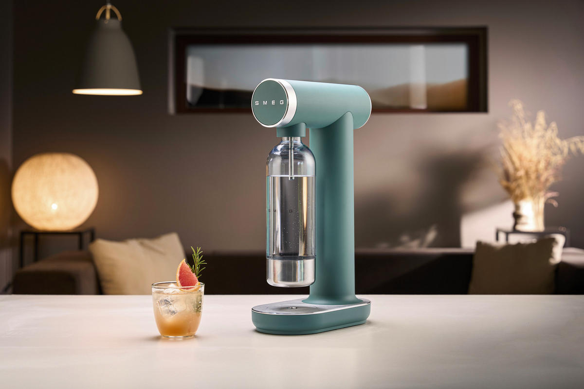 WASSERSPRUDLER Collezione  - Smaragdgrün, Basics, Kunststoff (13.5/42/24.5cm) - SMEG