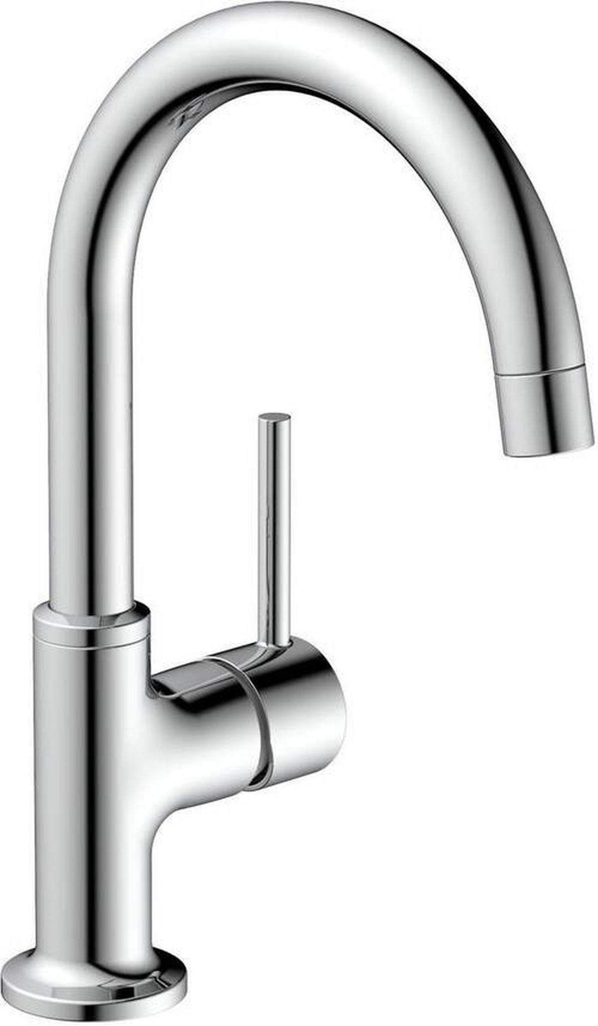 WASCHTISCHARMATUR 4,5/25,0/17,0 cm  - Chromfarben, Basics, Metall (4,5/25,0/17,0cm)
