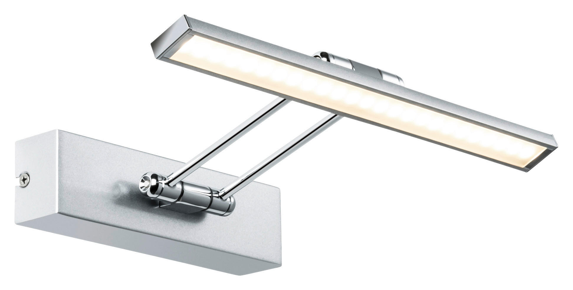 BILDERLEUCHTE GALERIA BEAM THIRTY 29/4,6/19 cm  - Chromfarben, Design, Metall (29/4,6/19cm) - Paulmann