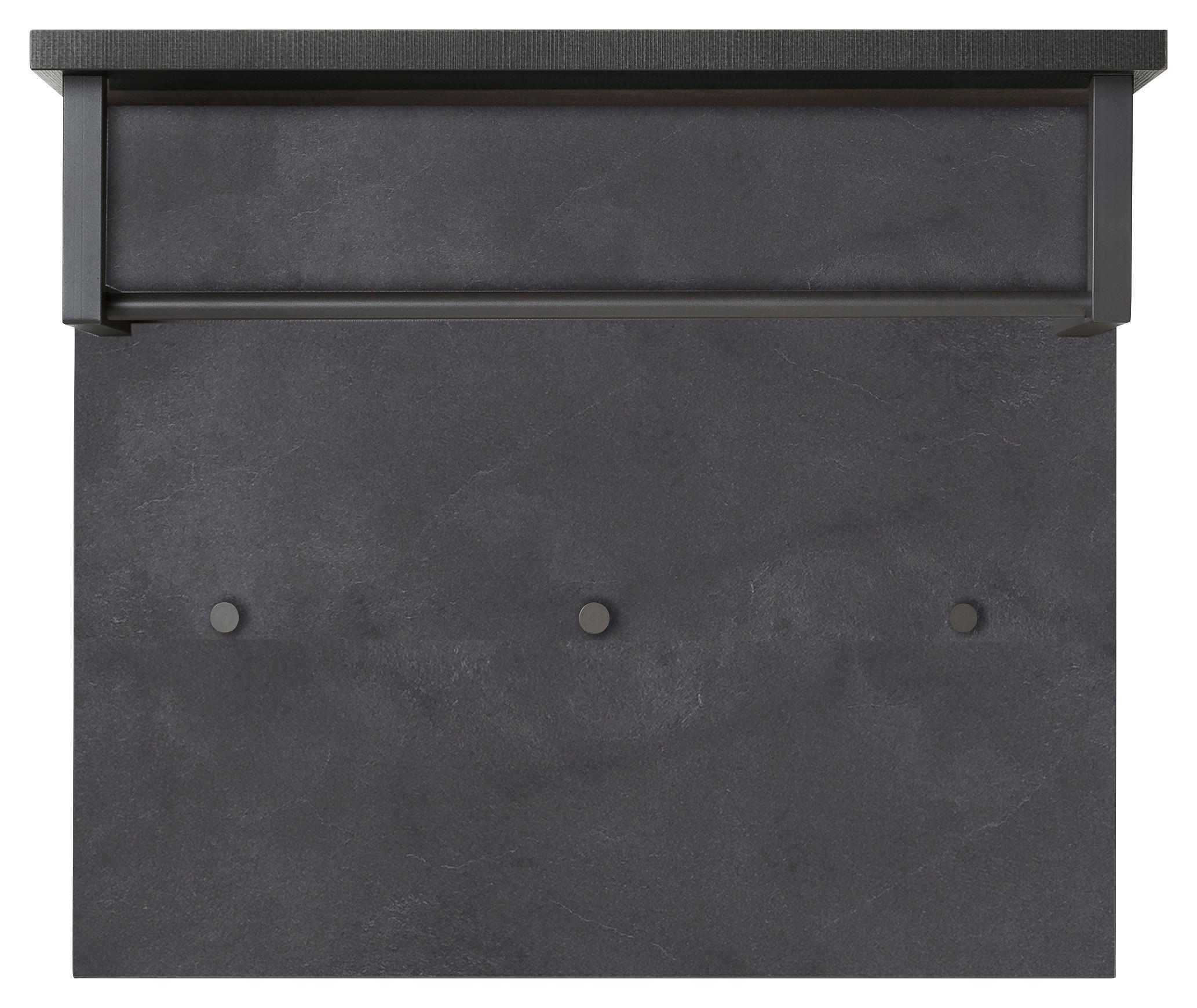 XXXL ŠATNÍ PANEL, barvy břidlice, 82,3/71,3/35,2 cm