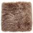 SEDACÍ POLŠTÁŘ, šedohnědá - šedohnědá, Natur, kožešina (34/34cm) - Linea Natura SEDACÍ POLŠTÁŘ, šedohnědá - šedohnědá, Natur, kožešina (34/34cm) - Linea Natura