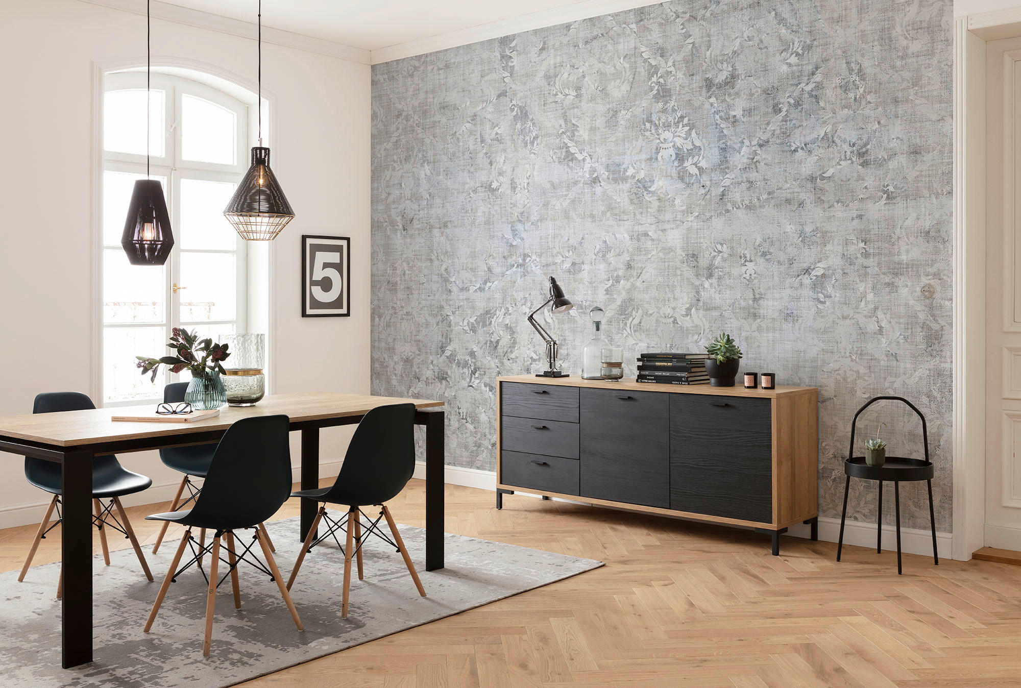 FOTOTAPETE  - Blau/Grau, Trend (400/280cm) - Xora