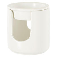 DUFTLAMPE 9/9,5 cm  - Weiß, Basics, Keramik (9/9,5cm)