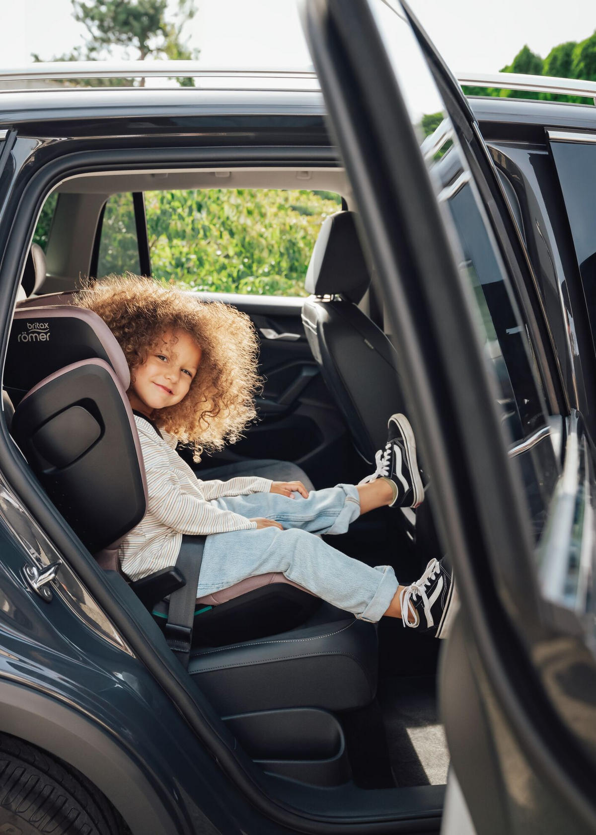 KINDERAUTOSITZ Kidfix Pro  - Dunkelgrau, Basics, Textil (48/83/42cm) - Britax Römer