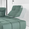 ECKSOFA in Struktur Hellblau  313/233 cm  - Schwarz/Hellblau, Design, Kunststoff/Textil (313/233cm) - Emilio Belluti