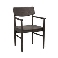 STOL MED ARMSTÖD     - brun, Klassisk, trä (56/86/52cm) - Rowico