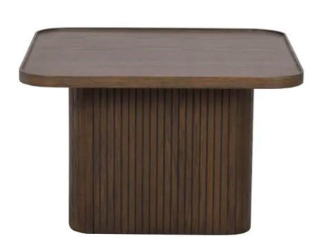 SOFFBORD i trä 60/60/37 cm  - mörkbrun, Klassisk, trä (60/60/37cm) - Rowico