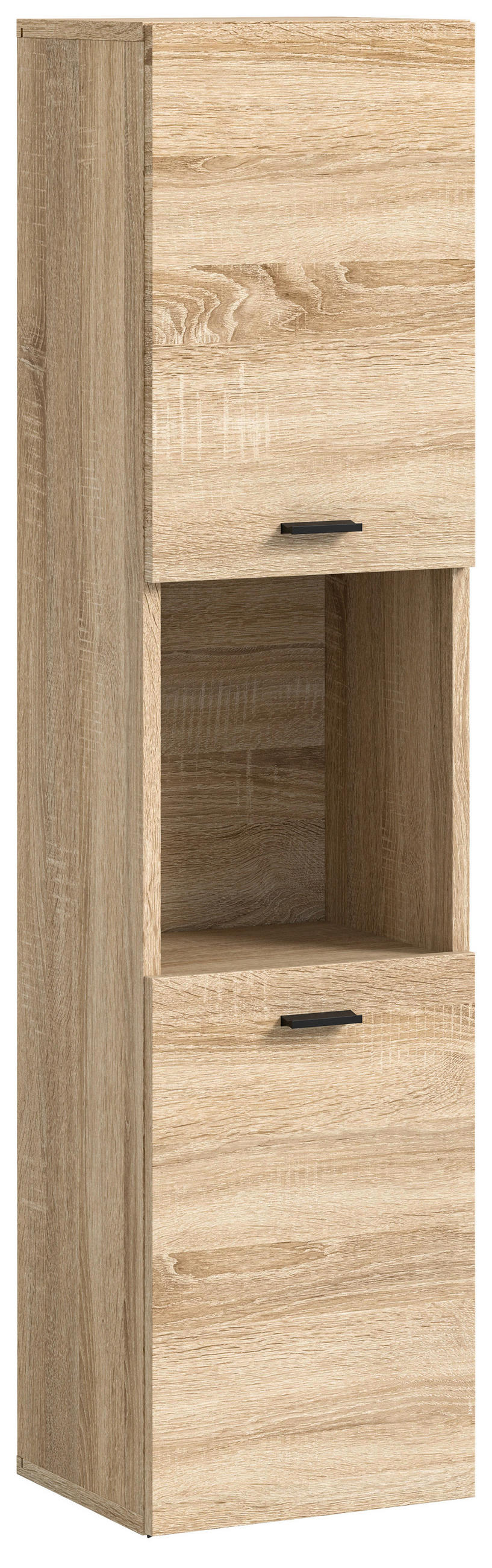 MIDISCHRANK 30/125/29 cm  - Sonoma Eiche, MODERN, Holzwerkstoff/Kunststoff (30/125/29cm) - MID.YOU