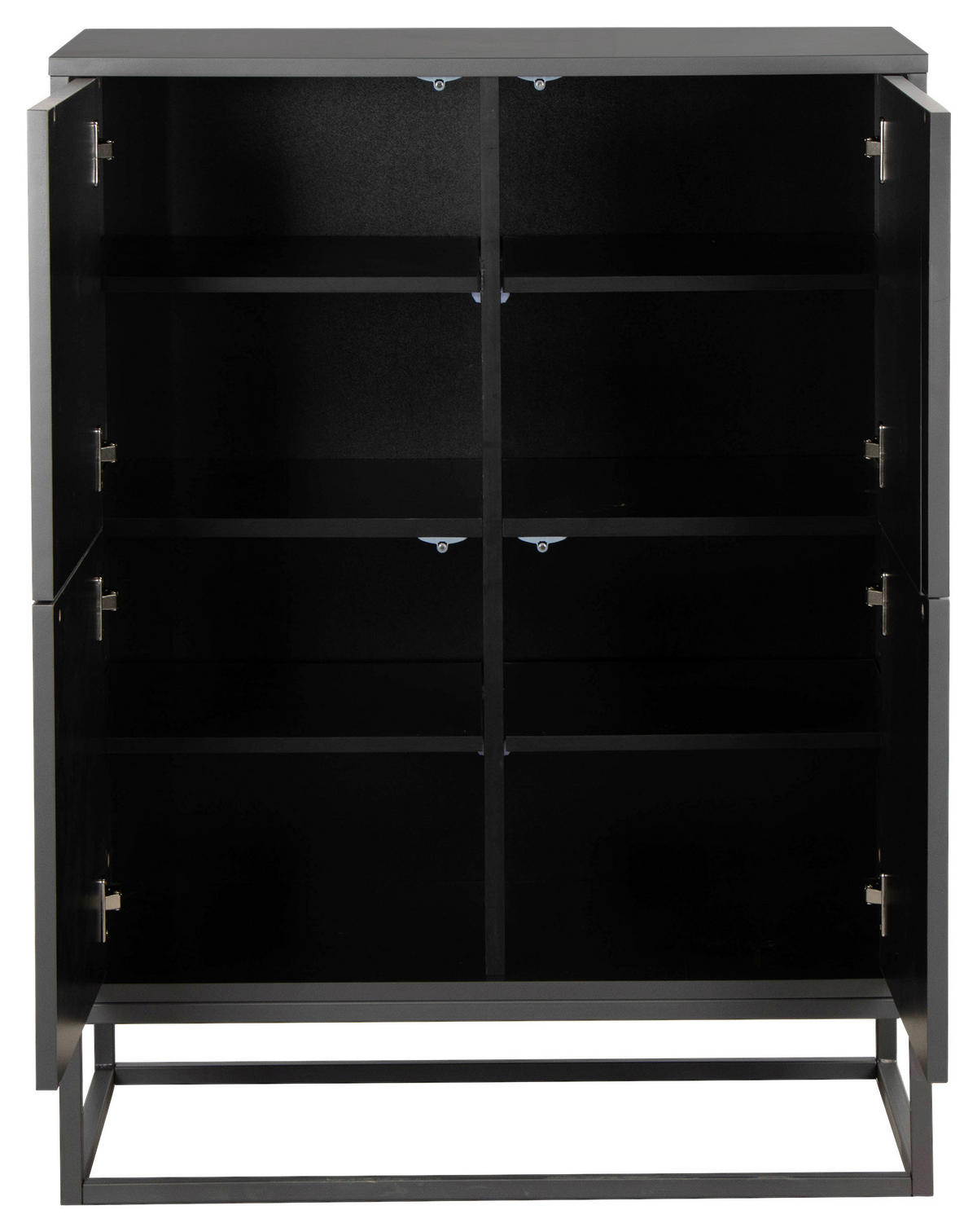 SIDEBOARD  in 80/110/40 cm  - Grau, Design, Holzwerkstoff/Metall (80/110/40cm) - MID.YOU