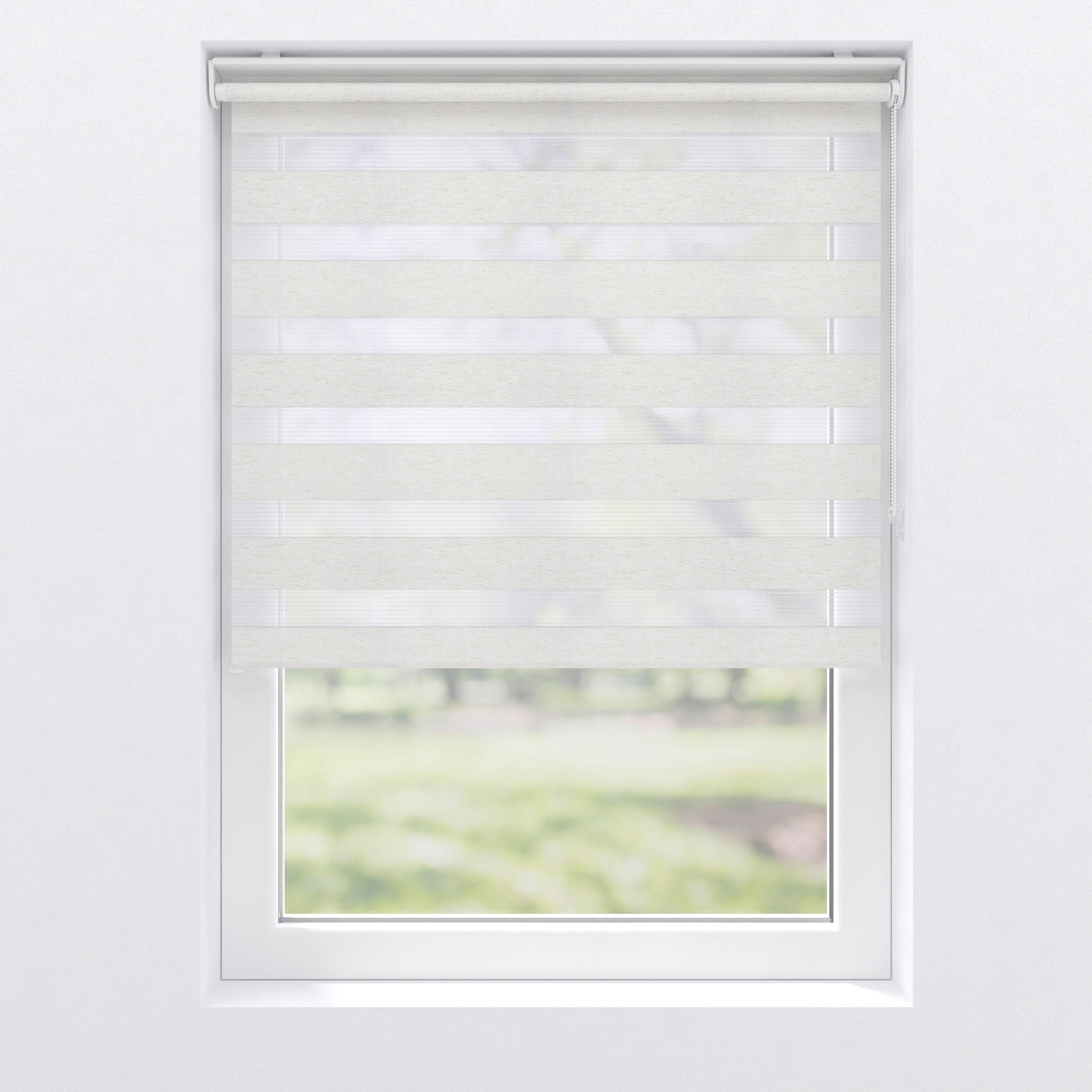 DOPPELROLLO  halbtransparent  60/150 cm    - Naturfarben, Basics, Textil (60/150cm)