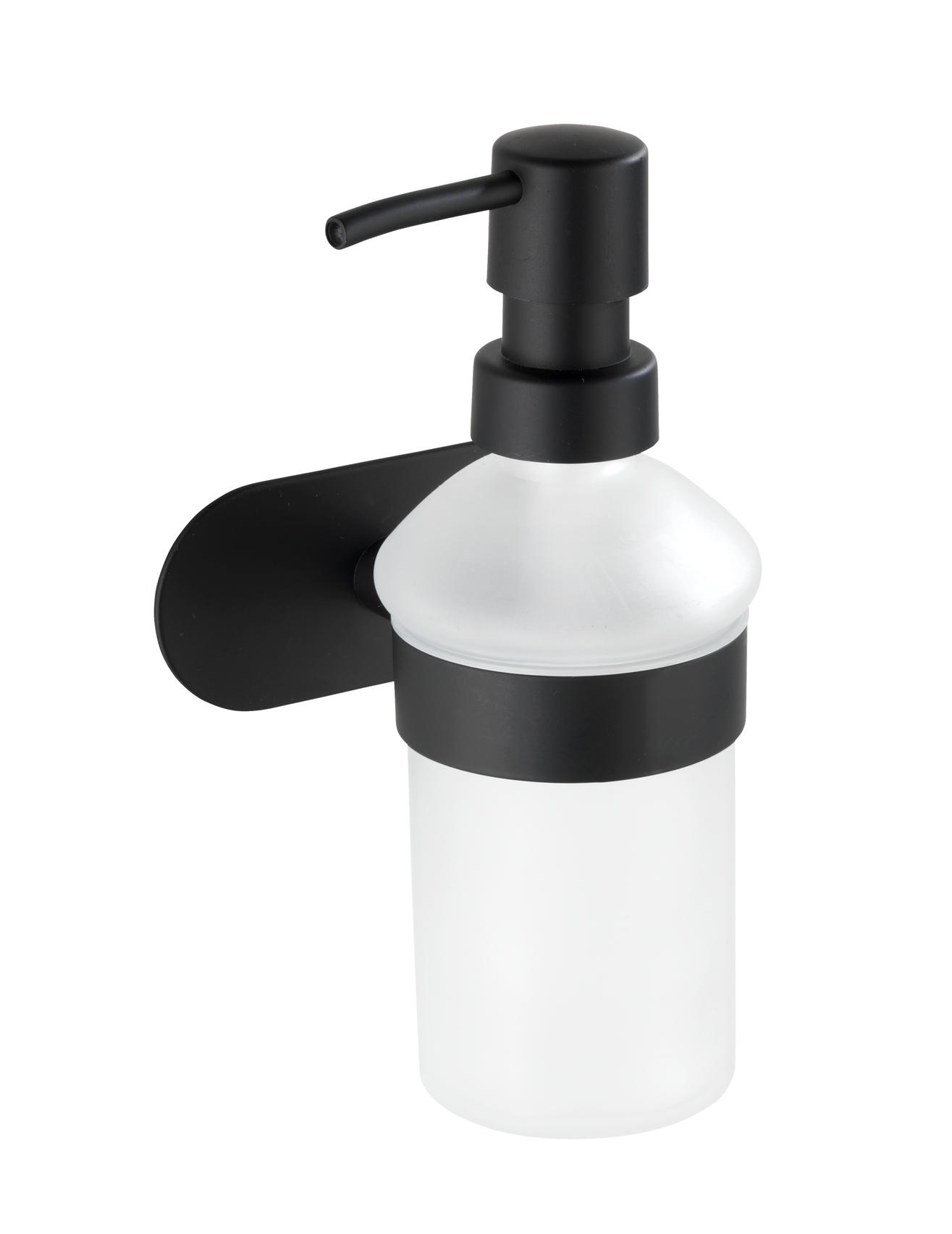 TVÅLPUMP metall, plast  - vit/svart, Design, metall/plast (17/19.5/1.5cm)