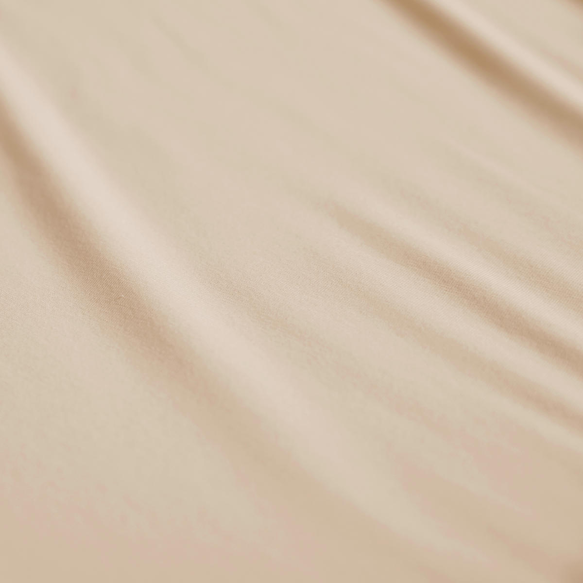TOPPER-SPANNLEINTUCH 100/200 cm Jersey  - Beige, Basics, Textil (100/200cm)
