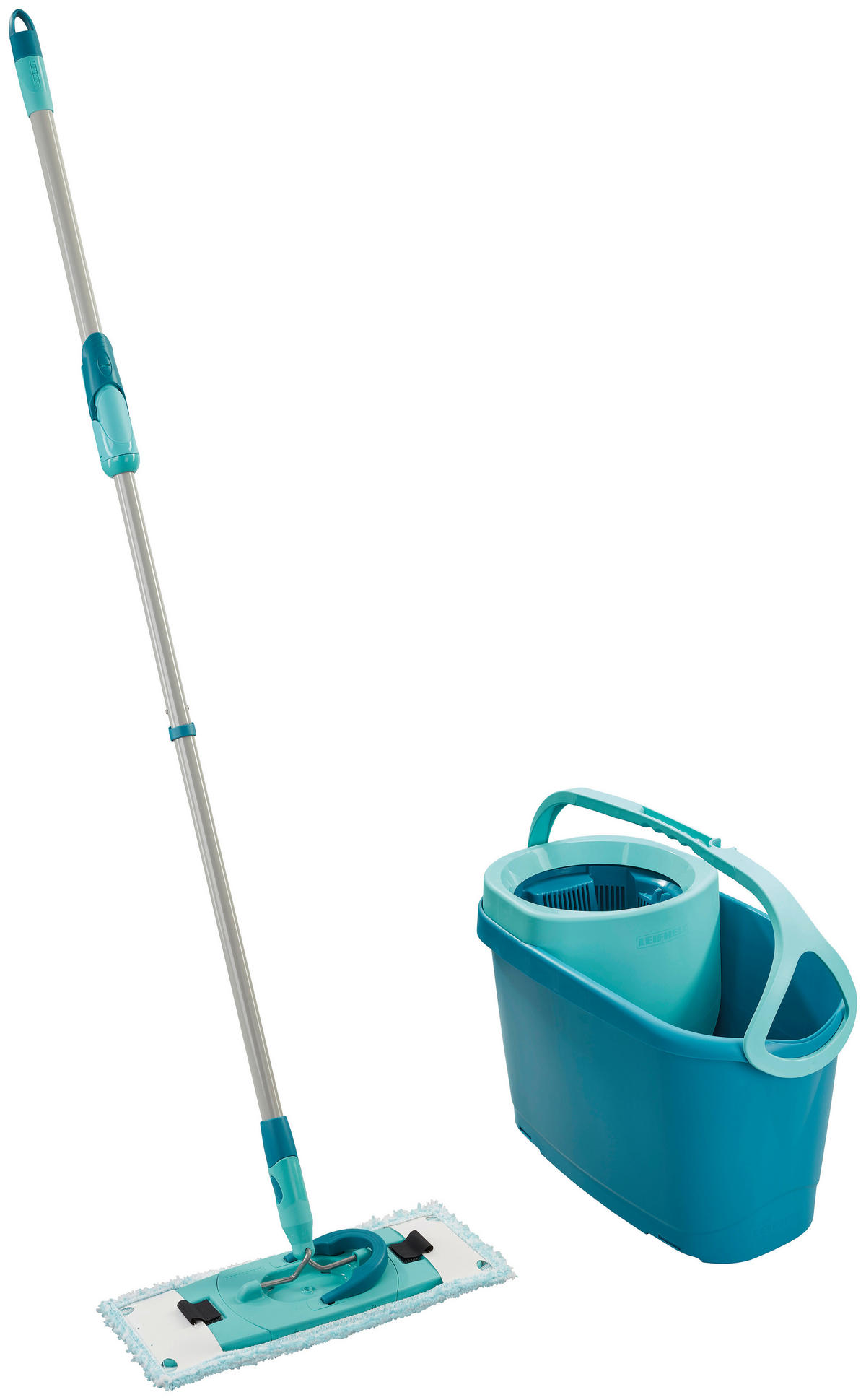 FELMOSÓSZETT - türkiz/fehér, Basics, műanyag/textil (6l) - Leifheit