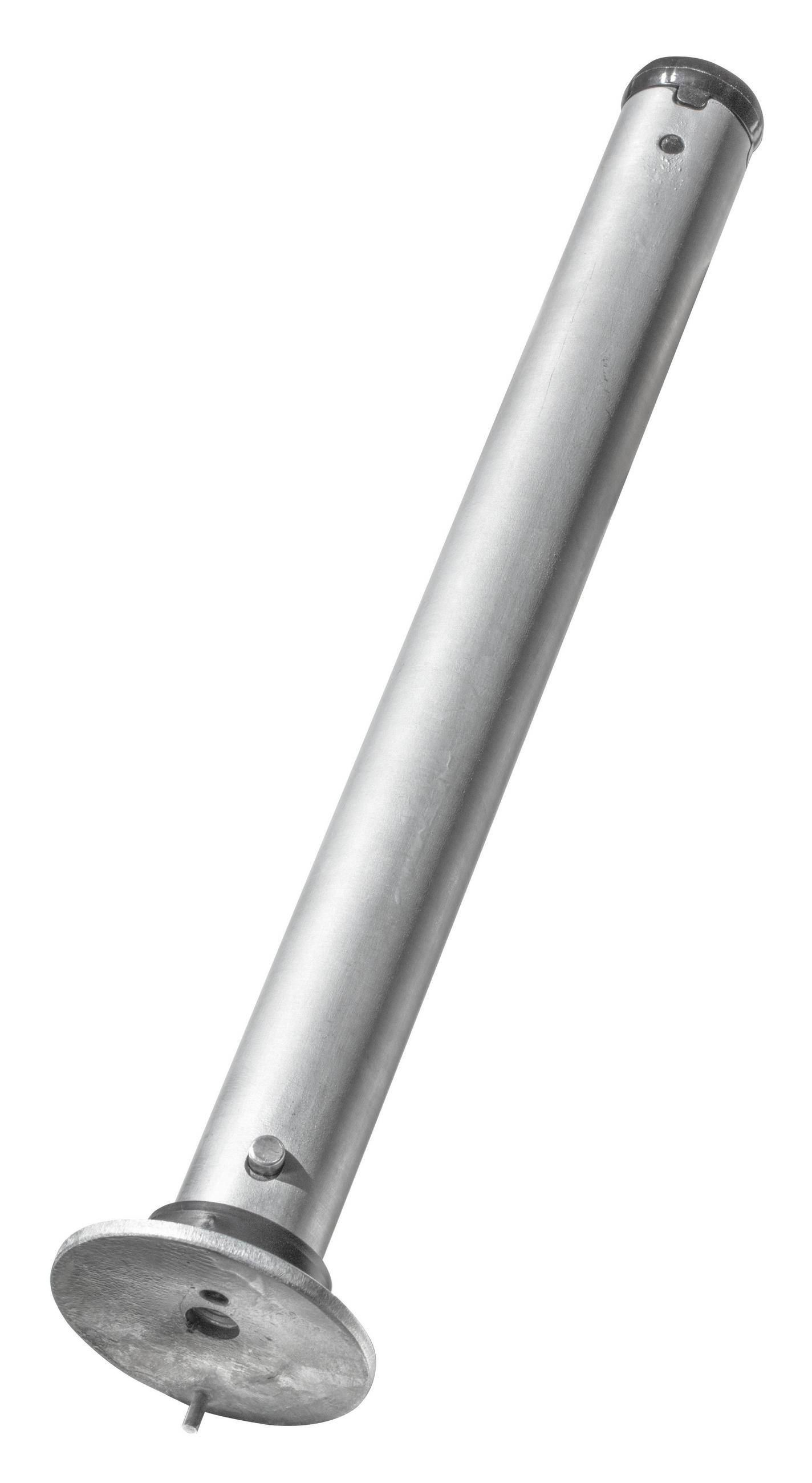 STANDROHR - Silberfarben, Basics, Metall (3,9/5,5cm) - Glatz