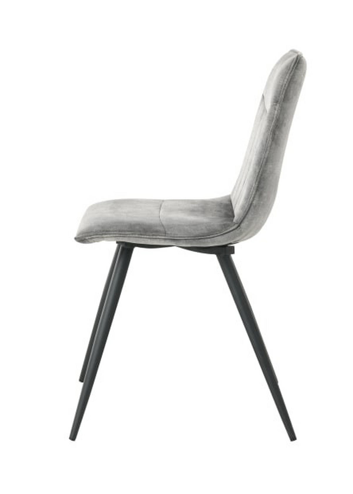 STOLICA  siva       - siva/crna, drvo/metal (46/88/53cm)