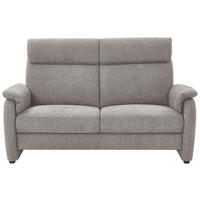 2,5-SITZER in Flachgewebe Greige  - Greige/Schwarz, Konventionell, Textil/Metall (178/107/97cm) - Pure Home Comfort