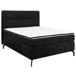 BOXSPRINGBETT 140/200 cm  in Schwarz  - Schwarz, Design, Textil/Metall (140/200cm) - Esposa