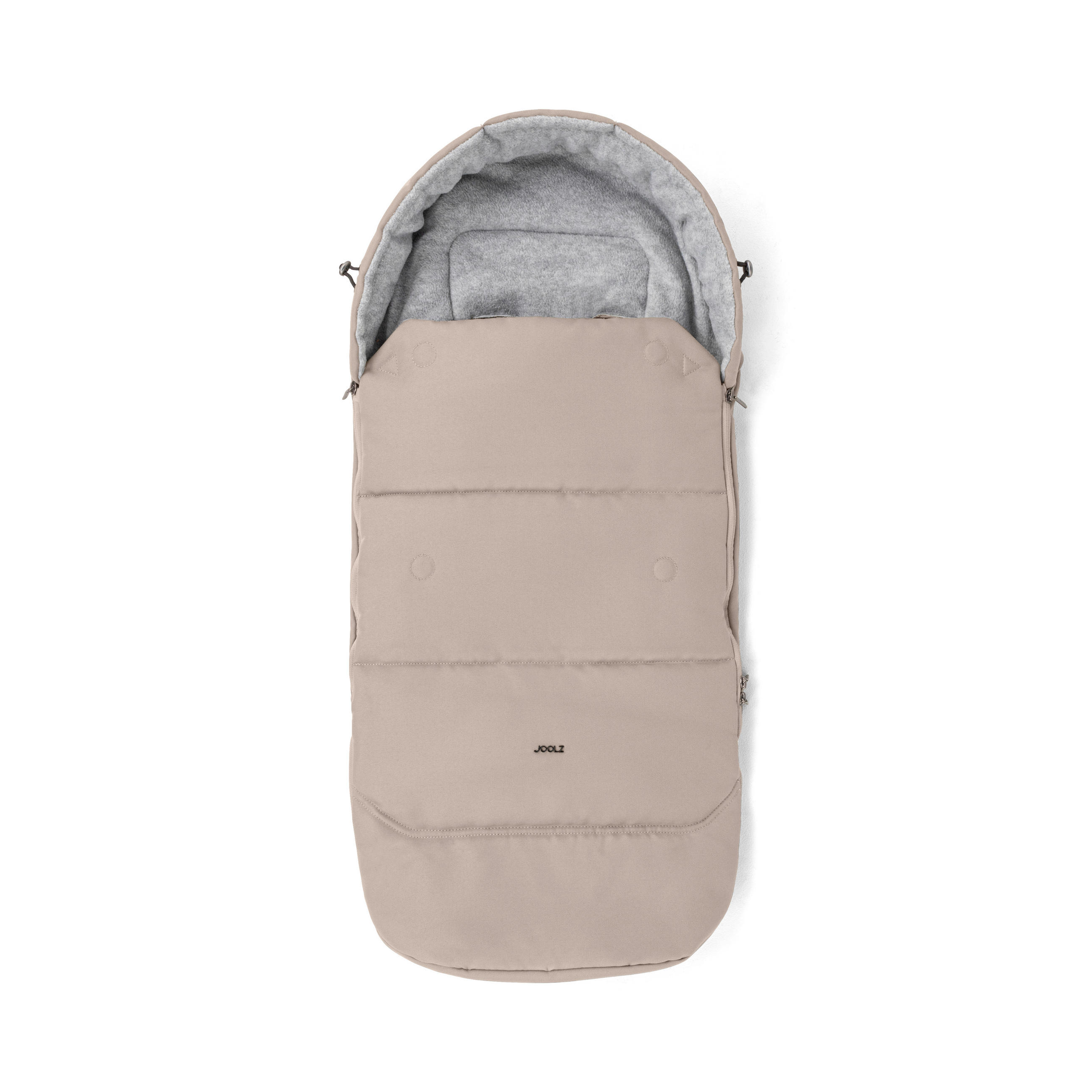 FUßSACK Uni  - Taupe, Basics, Textil (43/11/86cm) - Joolz