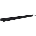 WANDREGAL 120/4/10 cm  - Schwarz, Basics, Metall (120/4/10cm) - Xora