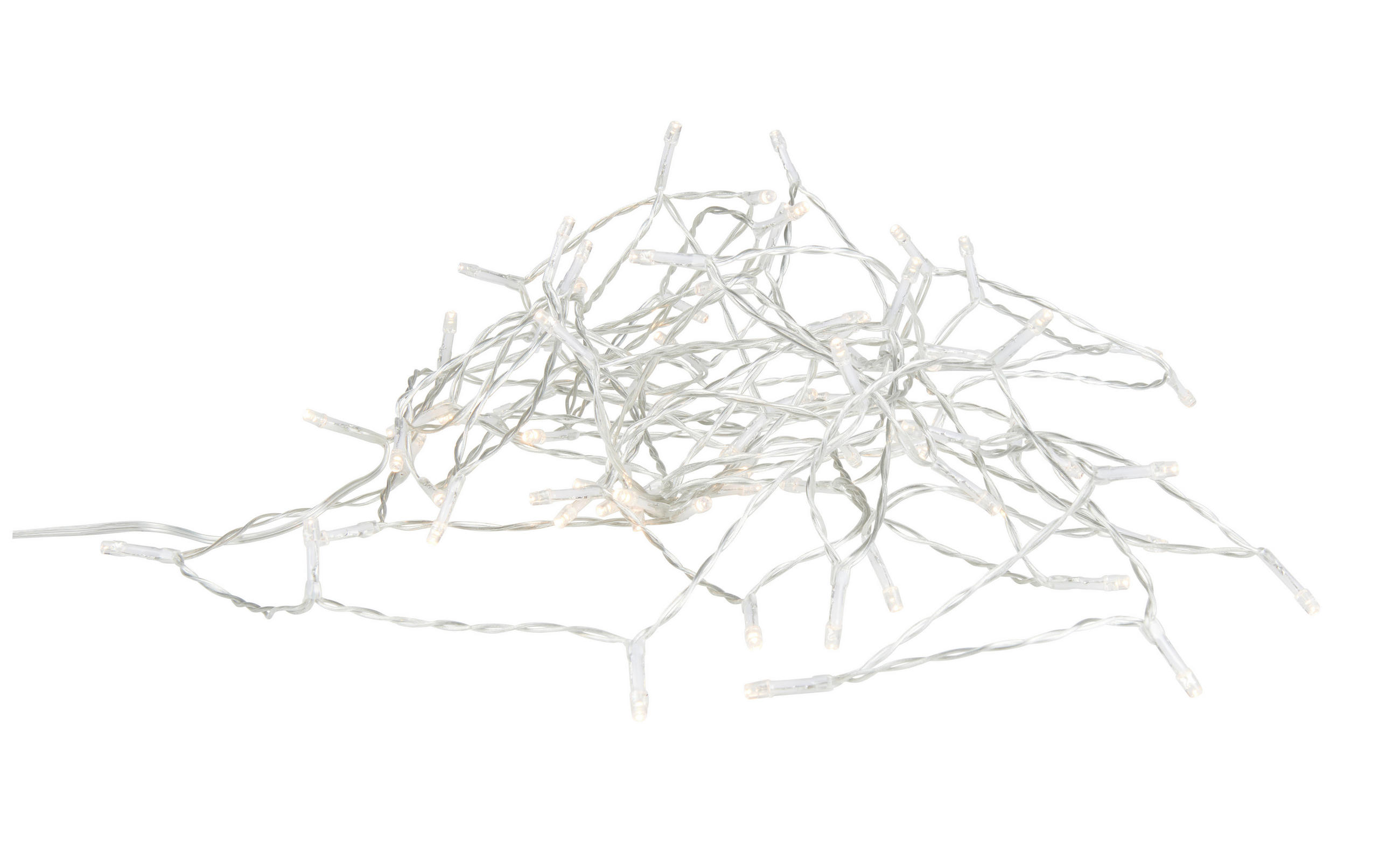 LICHTERKETTE 840 cm  - Transparent, KONVENTIONELL, Kunststoff (840cm)