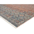 WEBTEPPICH 80/150 cm Korsika Blau, Terracotta  - Blau/Terracotta, Design, Textil (80/150cm) - Novel