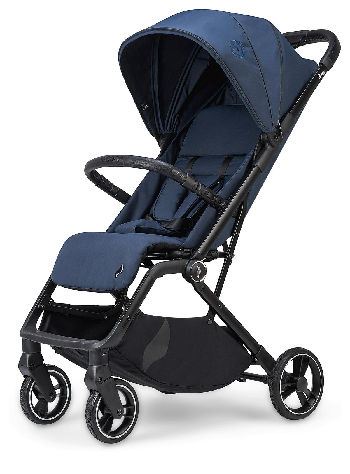 BUGGY Boogy 2 Cobalt  - Schwarz/Dunkelblau, Basics, Textil/Metall (51/105/84,5cm) - Osann