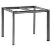 GARTENTISCHGESTELL 90/90/74 cm Metall  - Grau, Design, Metall (90/90/74cm) - Sieger