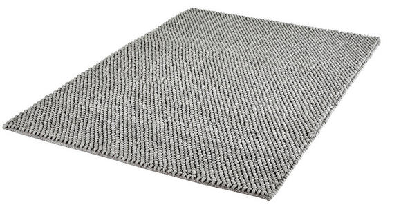 HANDWEBTEPPICH 120/170 cm  - Silberfarben, Basics, Textil (120/170cm) - Linea Natura