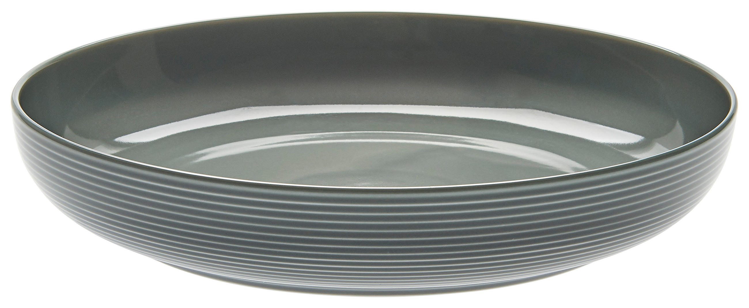 SCHÜSSEL Beat   - Grau, Basics, Keramik (28/28/5,2cm) - Seltmann Weiden