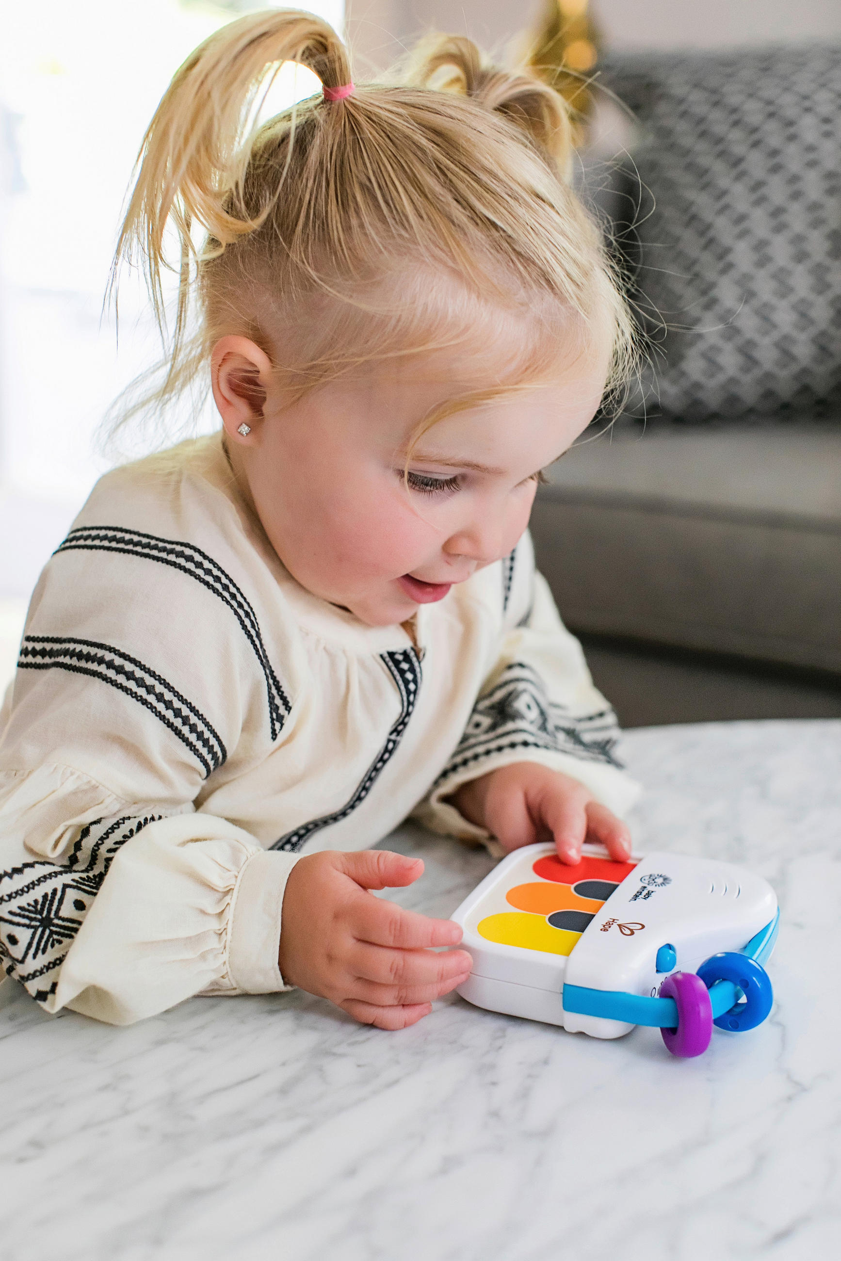 BABYKLAVIER MINI TOUCH  - Basics, Holzwerkstoff/Kunststoff (11,6/11,1/3,1cm) - Hape