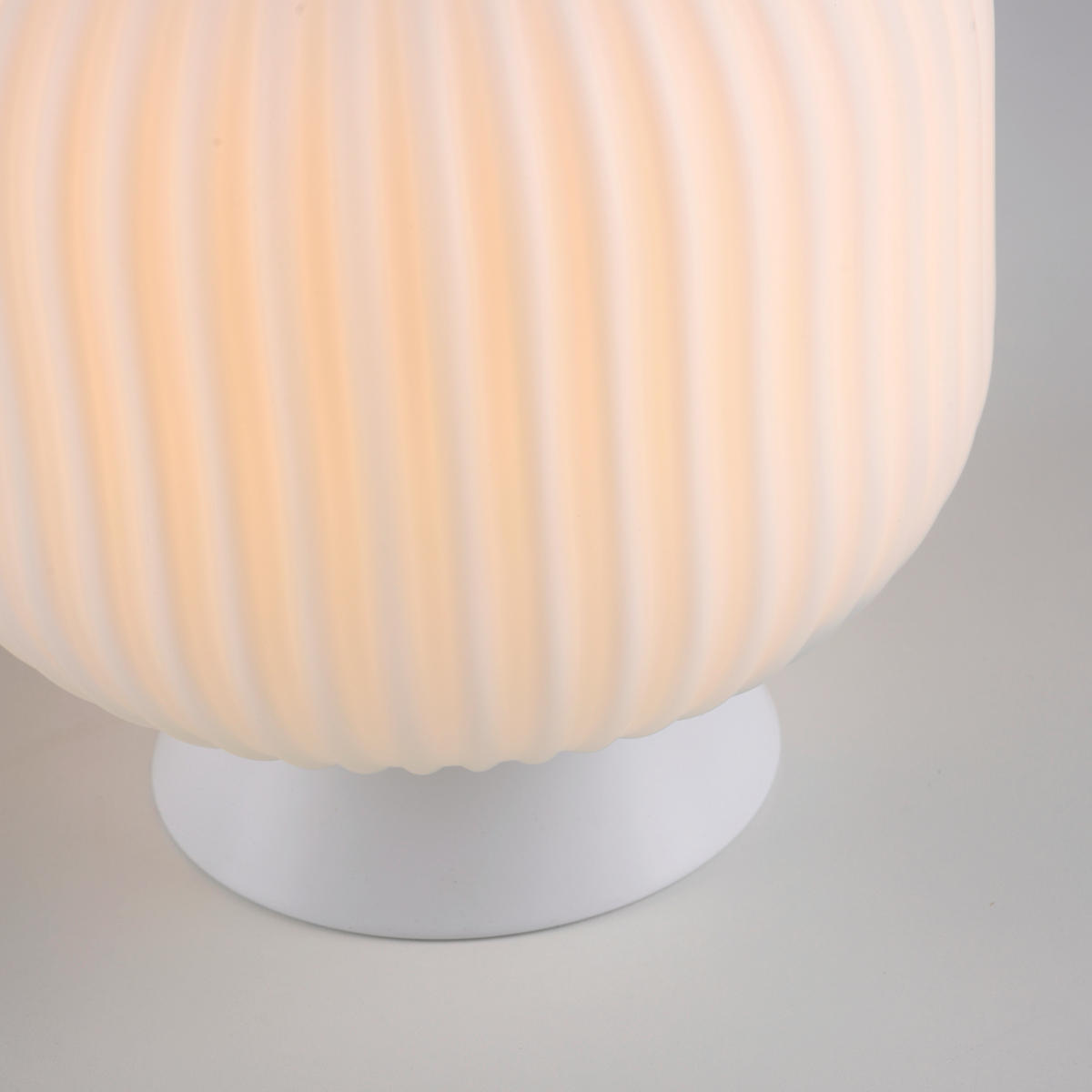 LED-TISCHLEUCHTE 20/20/22 cm   - Weiß, KONVENTIONELL, Glas/Kunststoff (20/20/22cm) - Schöner Wohnen