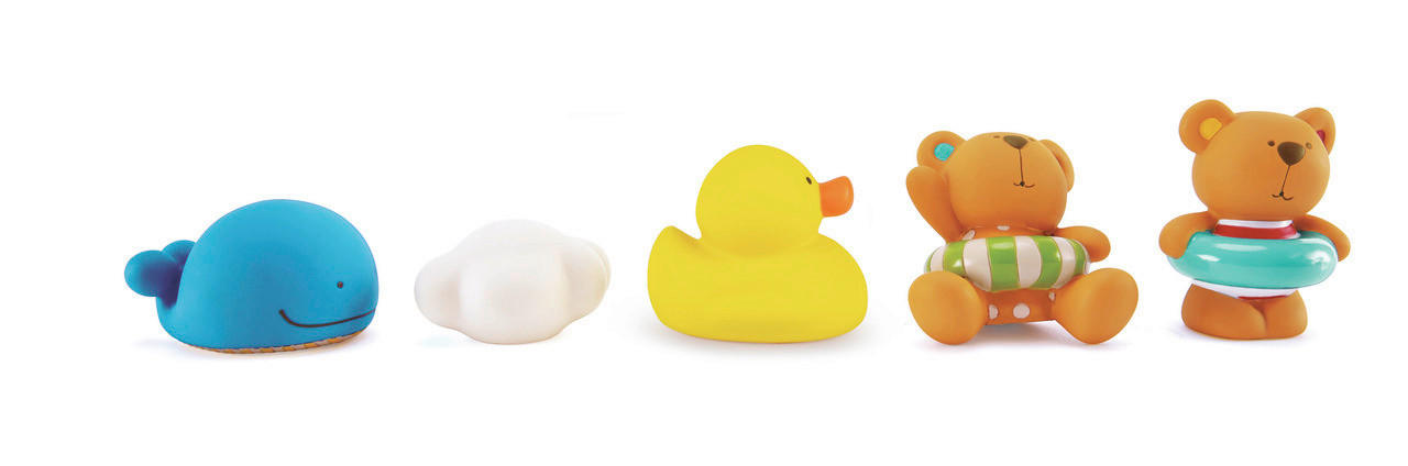 BADESPIELZEUG - Cognac/Gelb, Basics, Kunststoff (0,14kg) - Hape