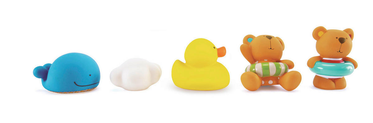 BADESPIELZEUG - Cognac/Gelb, Basics, Kunststoff (0,14kg) - Hape